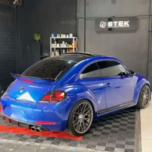 VW Fusca TSI com Difusor Fusca TSI Grid Parts com pintura em black piano